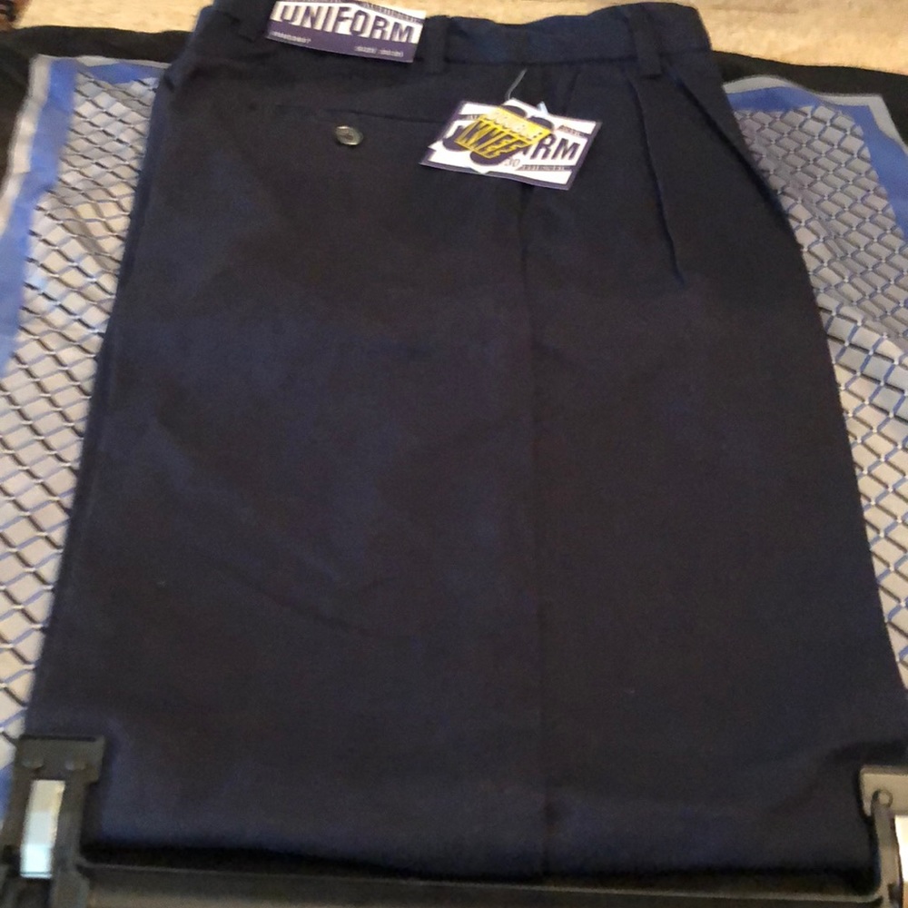 Blue khaki pants